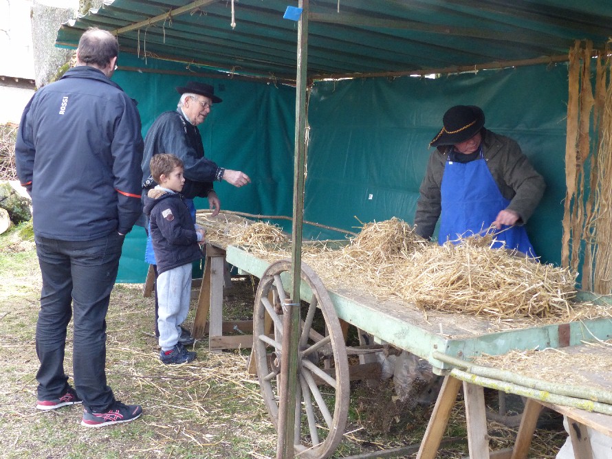 Confection des brandons